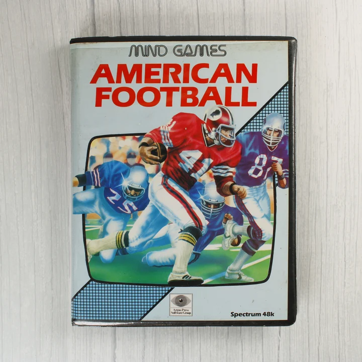 American Football ZX Spectrum játék borítója
