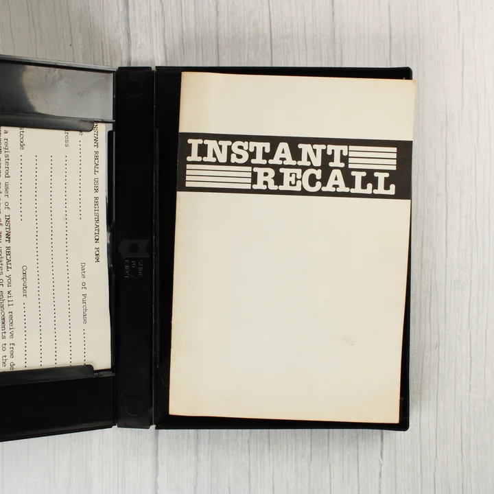 Instant Recall kézikönyv Az Instant Recall szoftver használati útmutatója