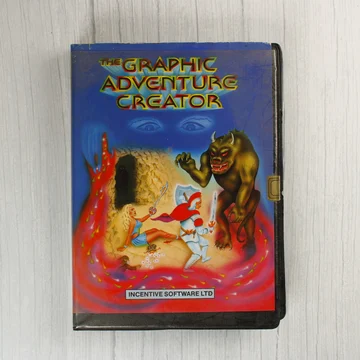 The Graphic Adventure Creator szoftver elülső borítója