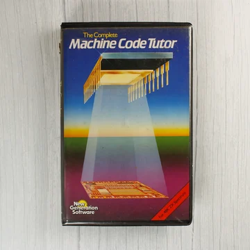The Complete Machine Code Tutor ZX Spectrum szoftver előlapja