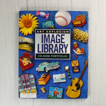 Art Explosion Image Library CD-ROM szoftver borítója