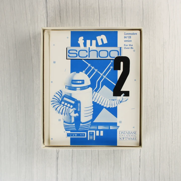 Fun School 2 használati útmutató a dobozban