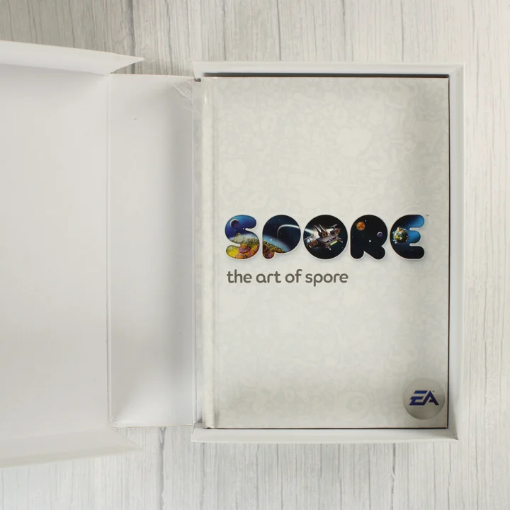 The Art of Spore keményfedeles művészeti könyv a dobozban