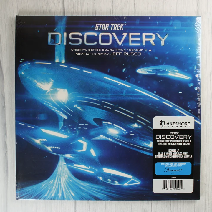 Star Trek Discovery Season 3 bakelit lemez előlapja
