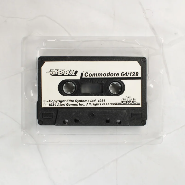 Paperboy videójáték kazetta Commodore 64-hez