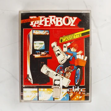 Paperboy Commodore 64 videójáték kazetta tokban