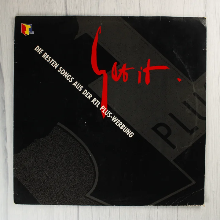 A Get it! válogatásalbum bakelit lemezének elülső borítója