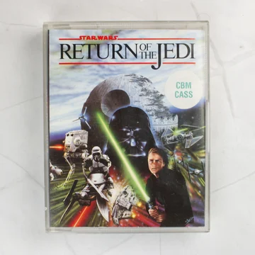 Star Wars: Return of the Jedi Commodore 64 játék tokja elölről