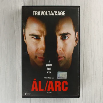 Az Ál/Arc című film VHS kazettájának elülső borítója