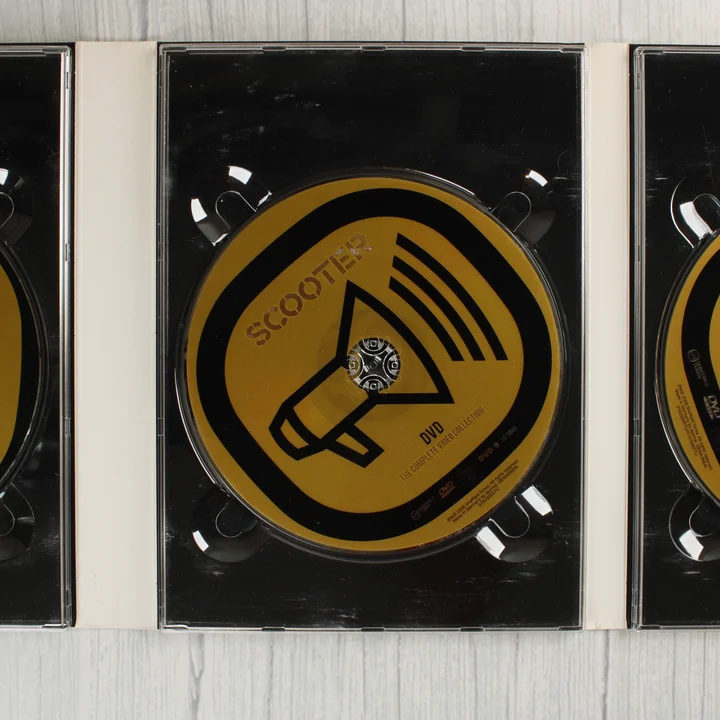 Scooter DVD lemez a videóklip gyűjteménnyel
