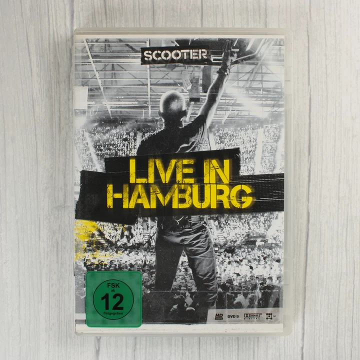 Scooter Live in Hamburg DVD borító