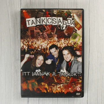 Tankcsapda Itt vannak a tankok DVD borító