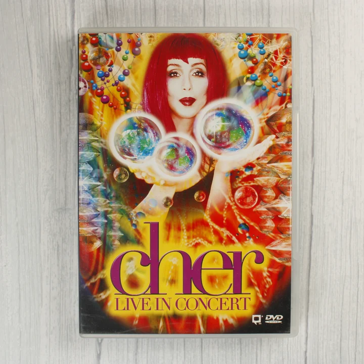 Cher Live in Concert DVD elülső borítója