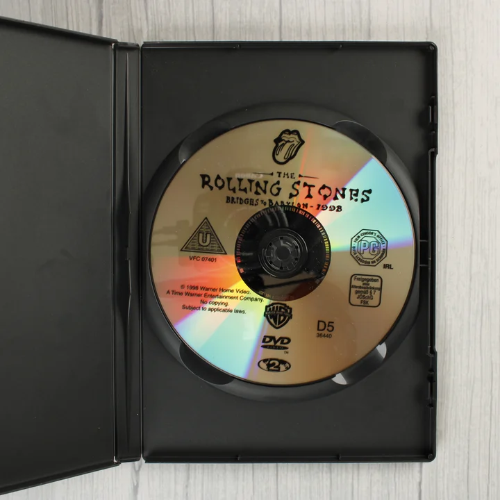 The Rolling Stones Hidak Babilonba Turné DVD lemez a tokban