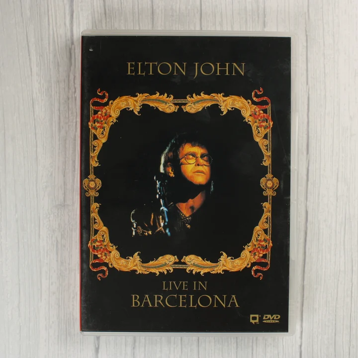 Elton John Live in Barcelona DVD előlapi borítója