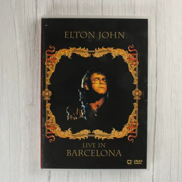 Elton John Live in Barcelona DVD előlapi borítója