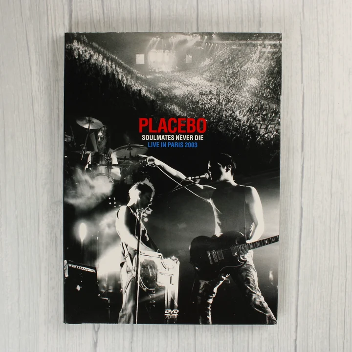 Placebo Soulmates Never Die DVD borító A Placebo Soulmates Never Die DVD elülső borítója