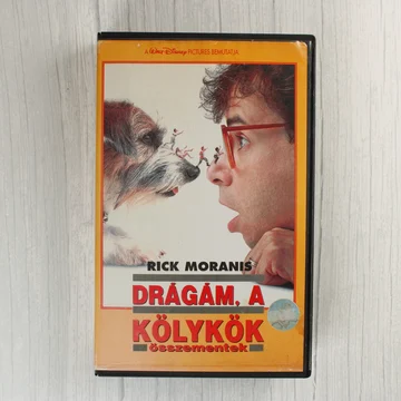 Drágám, a kölykök összementek VHS kazetta borítója