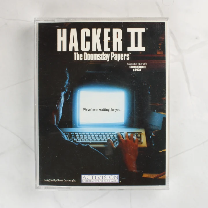 Hacker II: The Doomsday Papers Commodore 64 játék előlapja