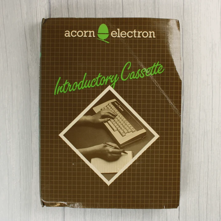 Acorn Electron Introductory Cassette szoftver kazetta doboza