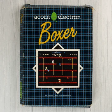 Acornsoft Boxer videójáték dobozának előlapja