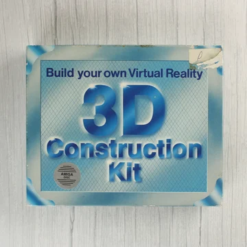 3D Construction Kit Amiga szoftver doboza elölről