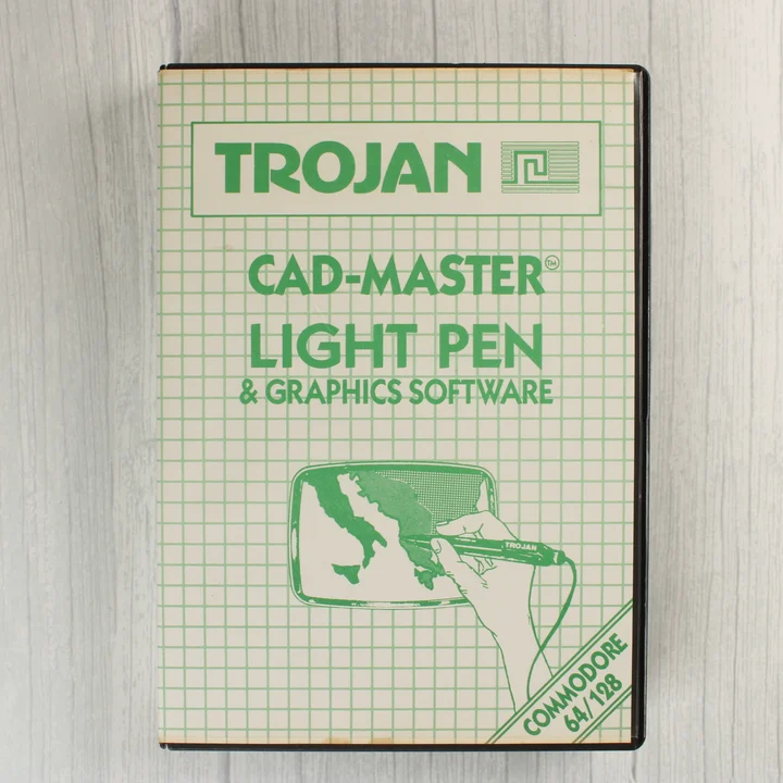 Trojan CAD-Master Light Pen szoftver dobozának előlapja