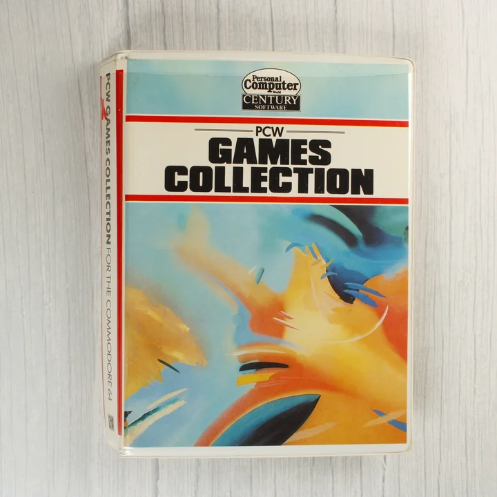 A PCW Games Collection Commodore 64 játékgyűjtemény előlapja