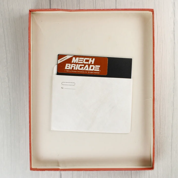 Mech Brigade floppy Mech Brigade 5,25 colos floppy lemez papírtokban