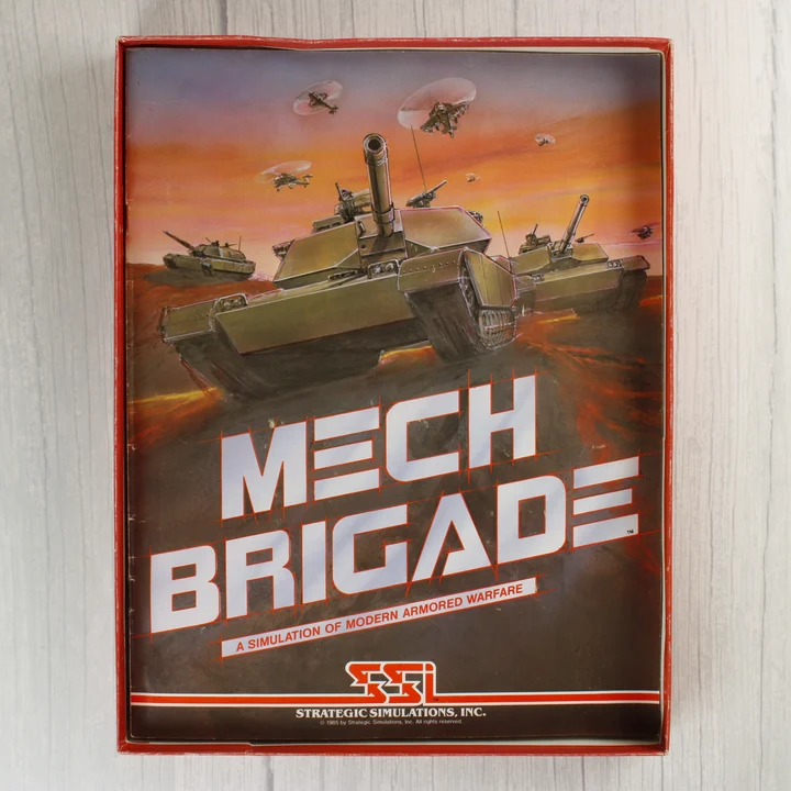 Mech Brigade kézikönyv Mech Brigade használati útmutató a dobozban
