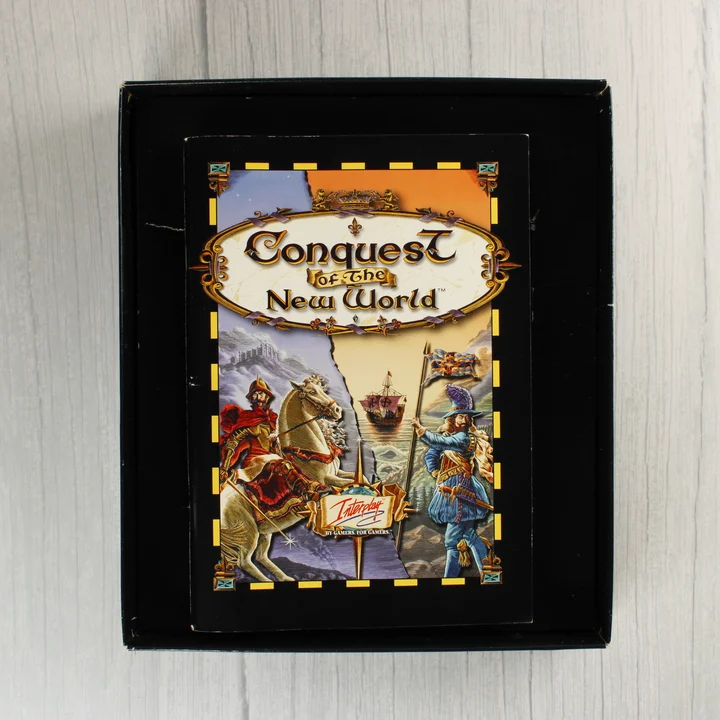 Conquest of the New World kézikönyv a dobozban