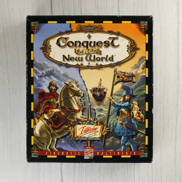 Conquest of the New World PC játék dobozának előlapja
