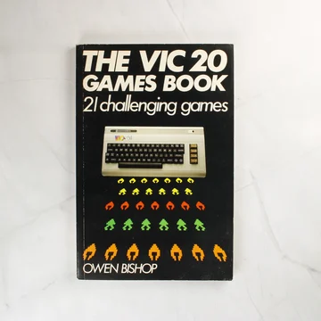 The VIC 20 Games Book elülső borítója