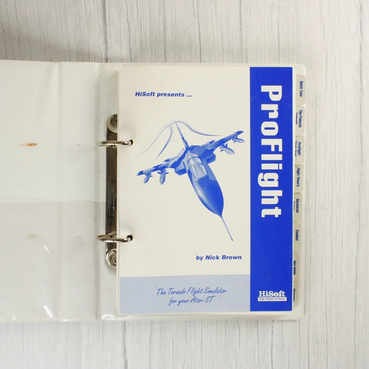 ProFlight kézikönyv ProFlight felhasználói kézikönyv gyűrűs mappában