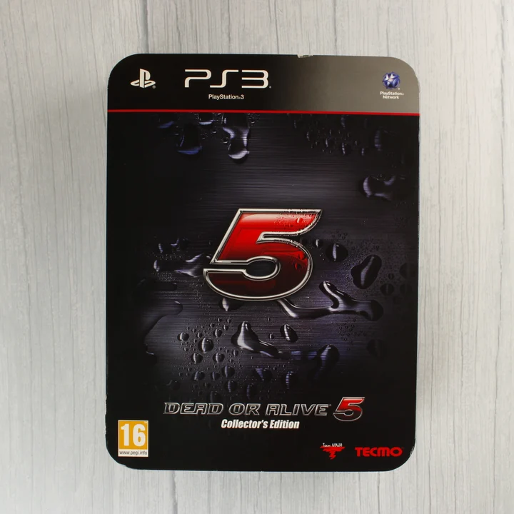 Dead or Alive 5 Collector's Edition SteelBook előlapja