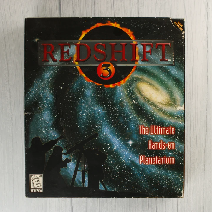 RedShift 3 doboz elölnézet RedShift 3 szoftver dobozának előlapja