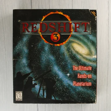 RedShift 3 szoftver dobozának előlapja