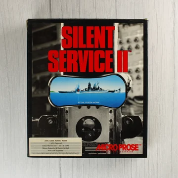 Silent Service II Amiga játék dobozának eleje