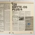 A Commodore újság egyik belső oldala a Plus/4 memóriabővítéséről szóló cikkel.