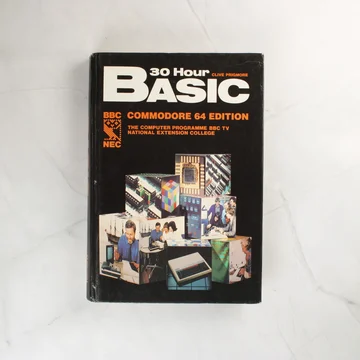 A 30 Hour BASIC Commodore 64 Edition könyv előlapja