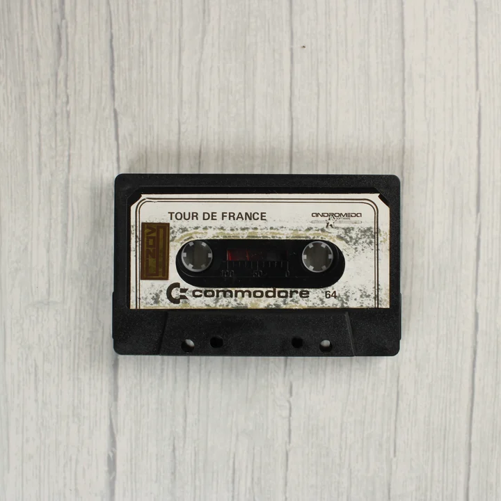 Tour de France C64 kazetta Tour de France Commodore 64 eredeti adathordozó kazetta