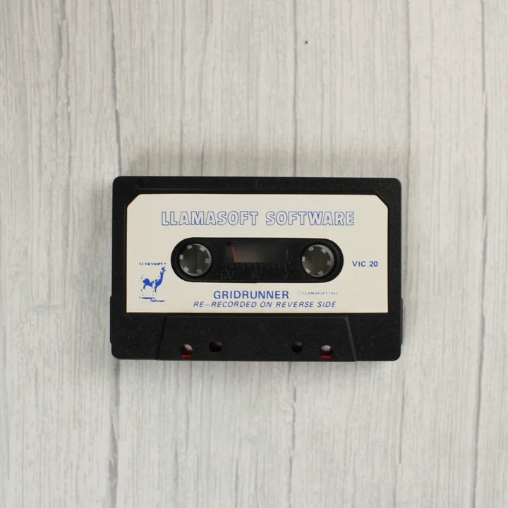 Gridrunner szoftverkazetta Commodore VIC-20-hoz