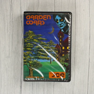 Garden Wars Commodore 64 videójáték tokjának előlapja
