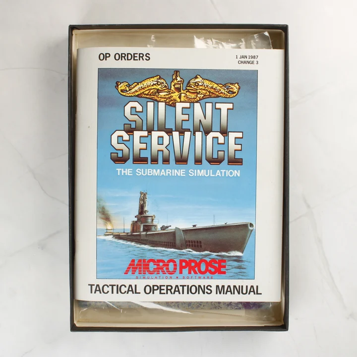 Silent Service taktikai kézikönyv a dobozban