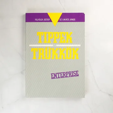 A Tippek és trükkök Enterprise könyv elülső borítója