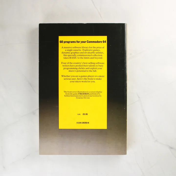 Sixty Programs for the Commodore 64 hátlap A Sixty Programs for the Commodore 64 könyv hátlapja