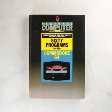 A Sixty Programs for the Commodore 64 könyv előlapja