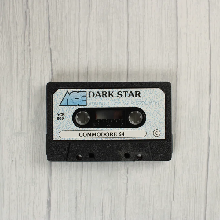 Dark Star Commodore 64 kazetta