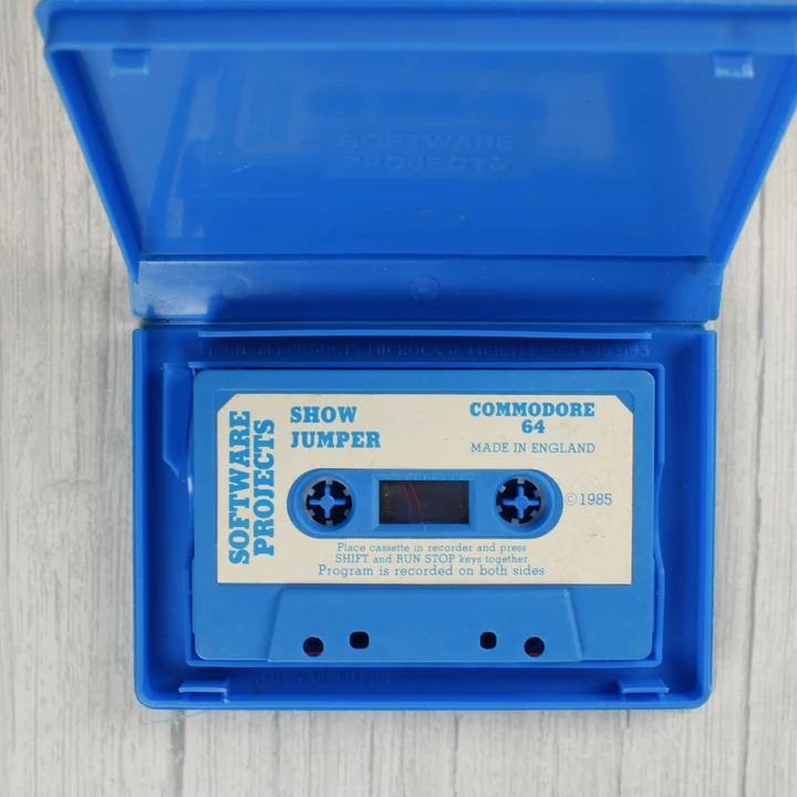 Harvey Smith Showjumper kék színű kazetta a tokban