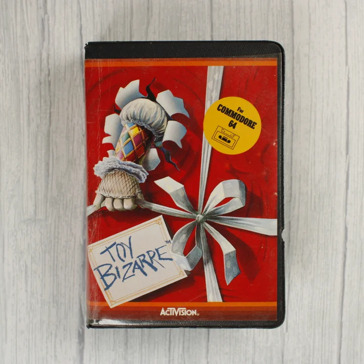 Toy Bizarre C64 borító Toy Bizarre Commodore 64 játék borítója